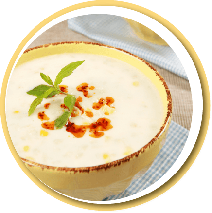 Crema de cebollas rostizada